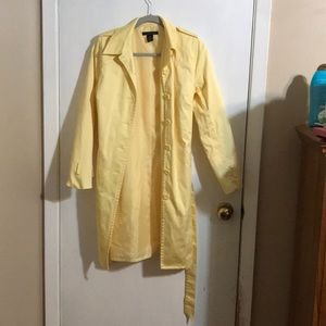 Yellow Trech coat
